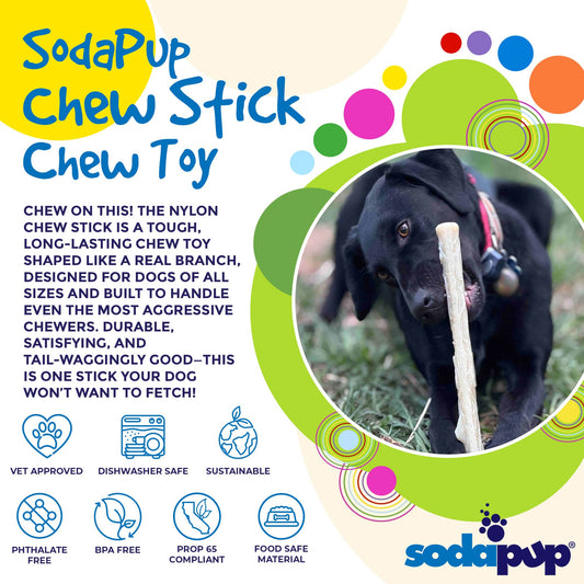 TOY: Durable Nylon Chew Stick for Power Chewers | Indestructible Dog Toy