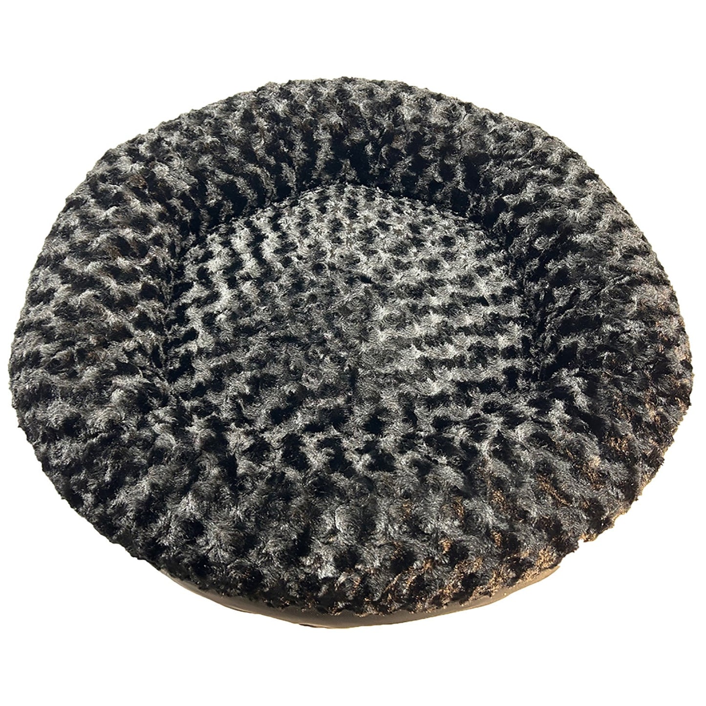 Dog Bed - Round Bolstered Furvana™ Made In USA | American Dog