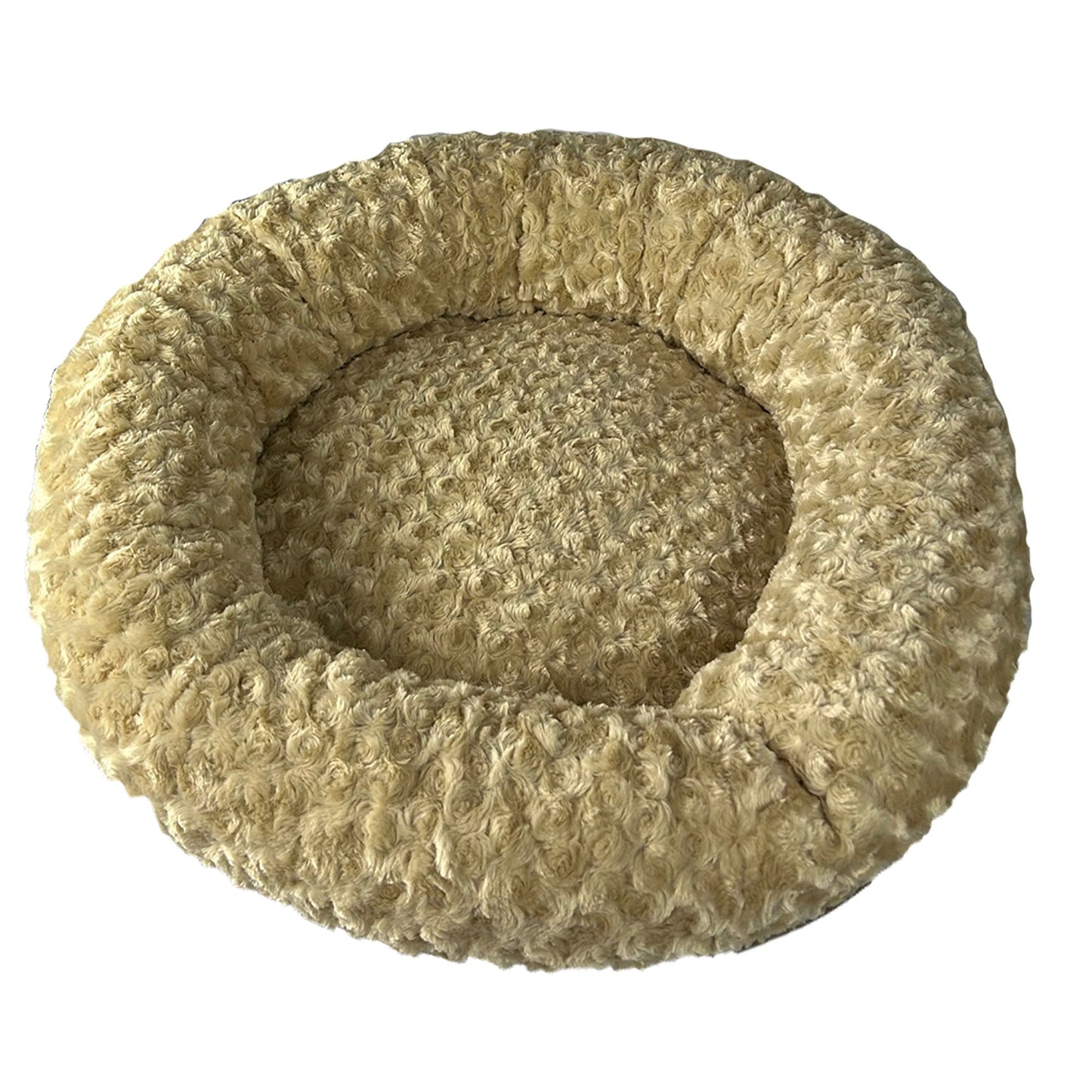 Dog Bed - Round Bolstered Furvana™ Made In USA | American Dog