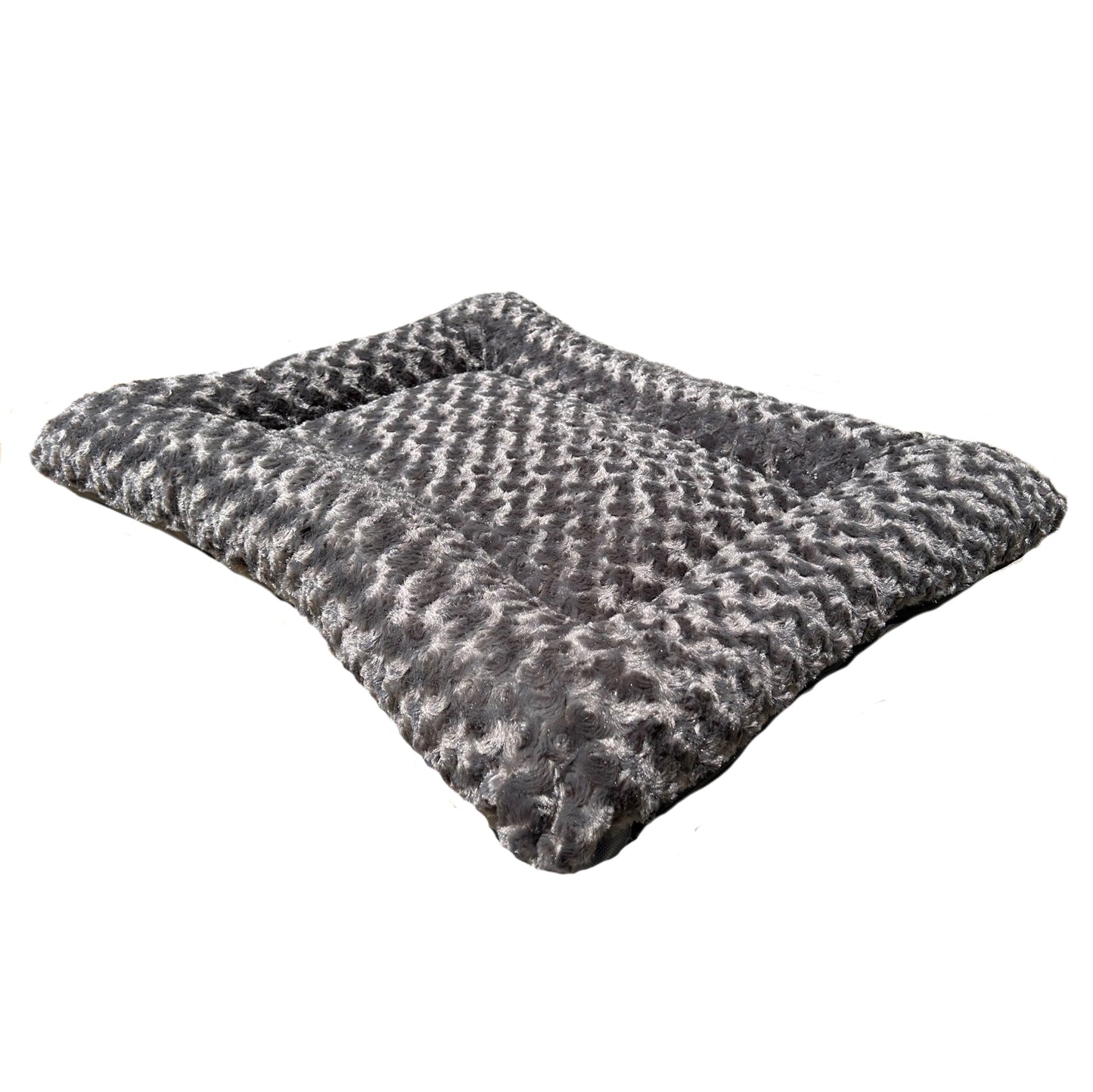 Dog Bed - Rectangle Bolstered Furvana™ 'Cloud' USA Made | American Dog