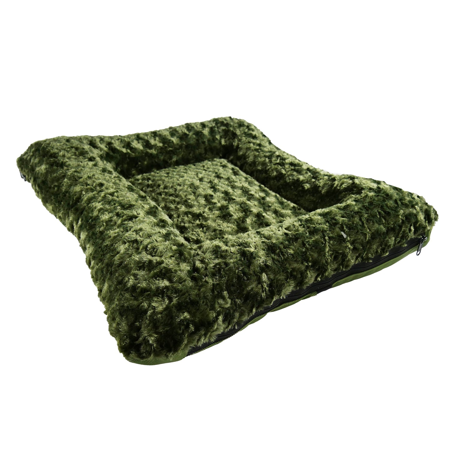Dog Bed - Rectangle Bolstered Furvana™ 'Cloud' USA Made | American Dog