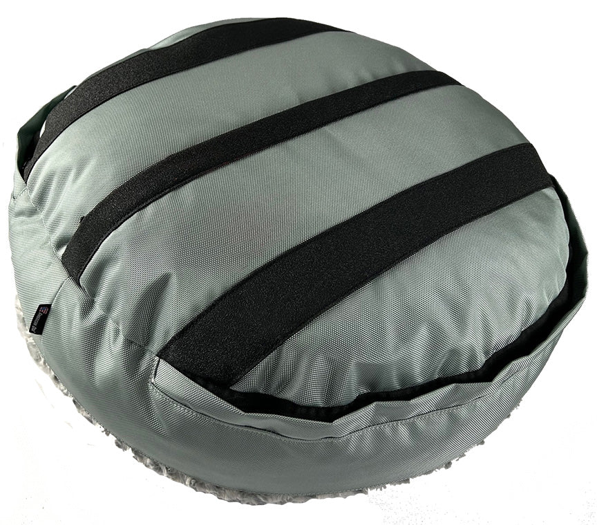 Dog Bed - Round Bolstered Furvana™ Made In USA | American Dog