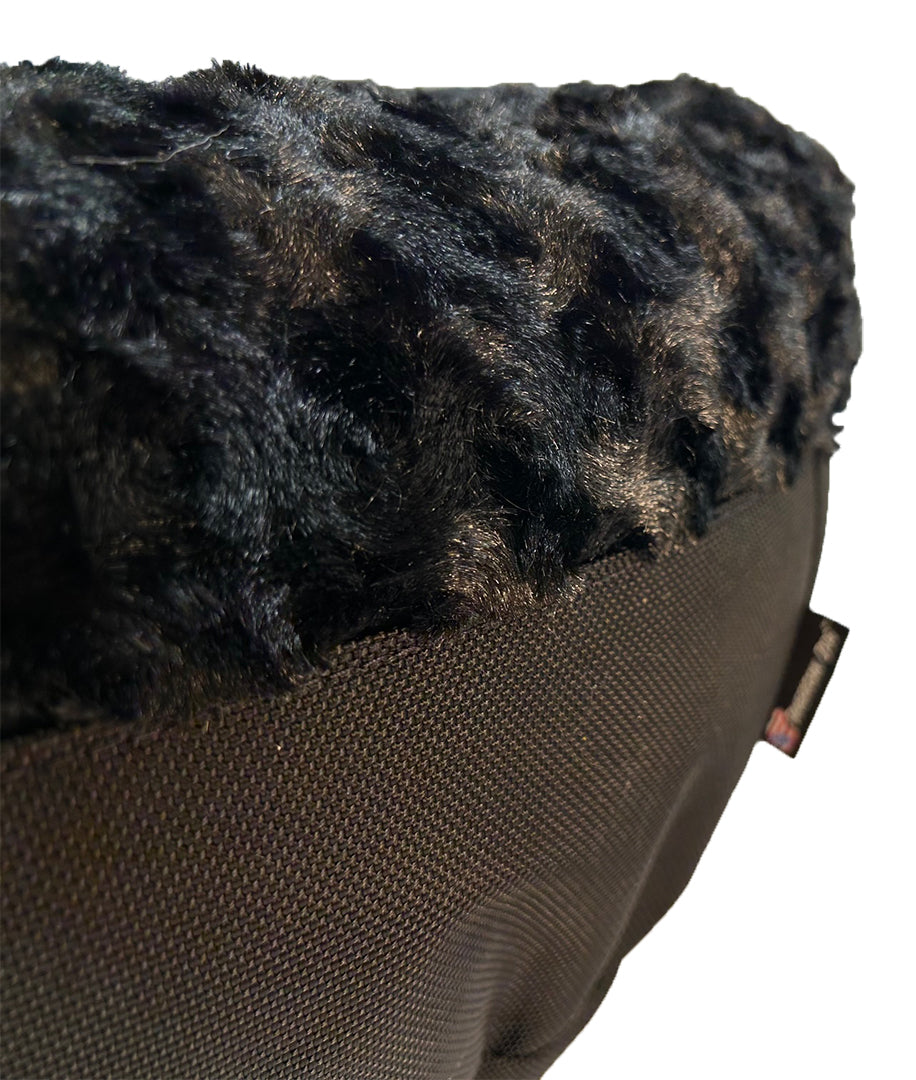 Dog Bed - Round Bolstered Furvana™ Made In USA | American Dog