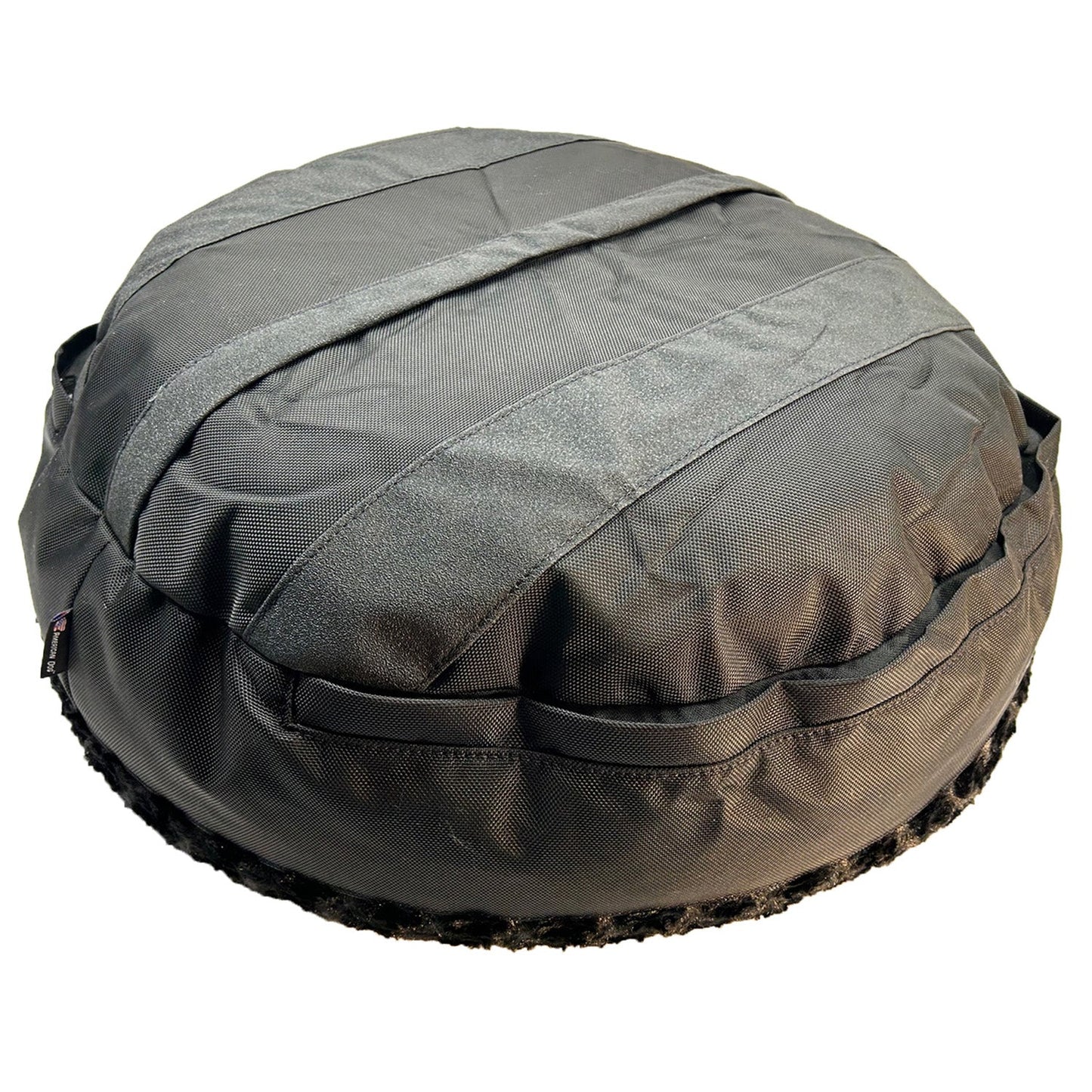 Dog Bed - Round Bolstered Furvana™ Made In USA | American Dog