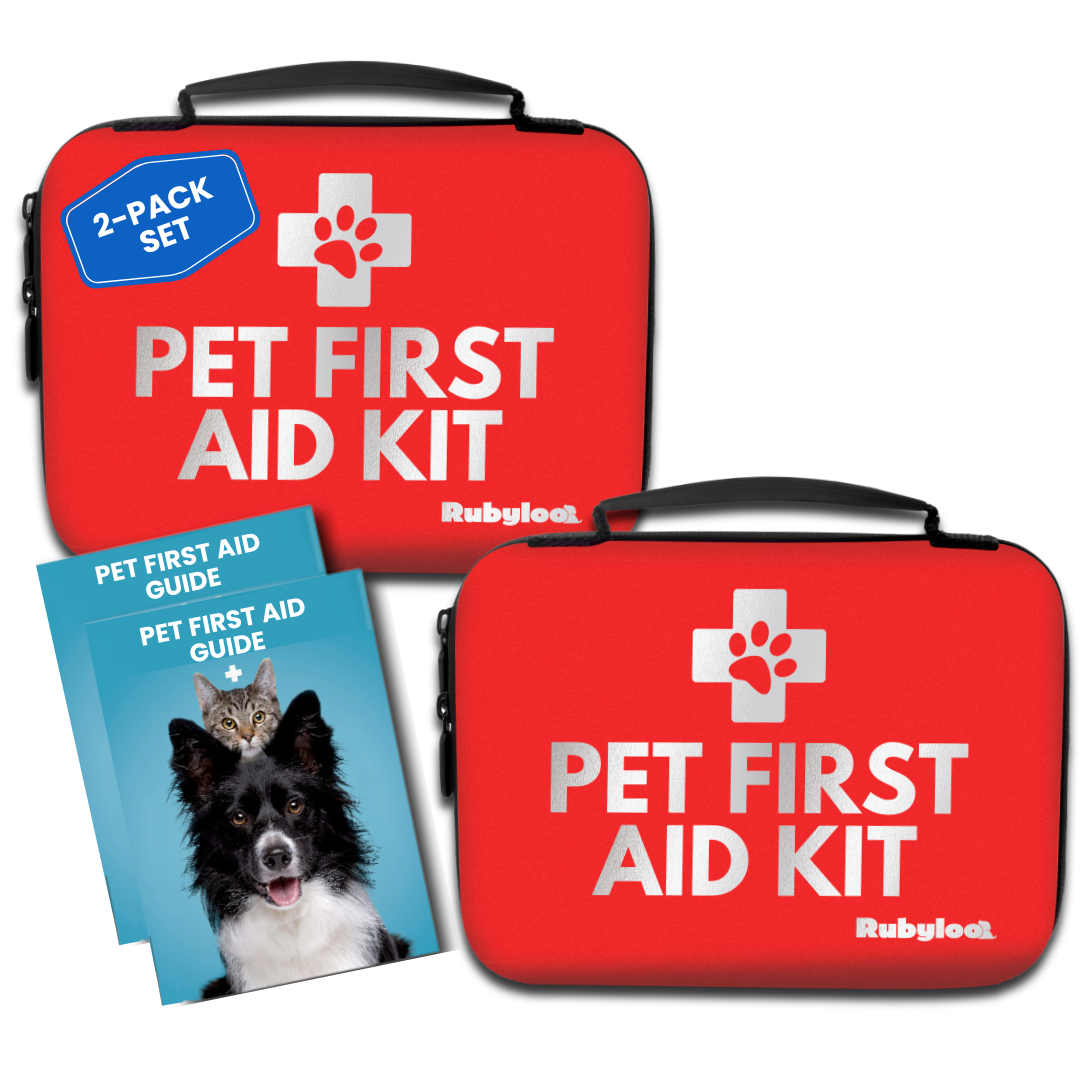 First Aid Kit for Dogs & Cats with Vet-Approved Essentials  | Rubyloo