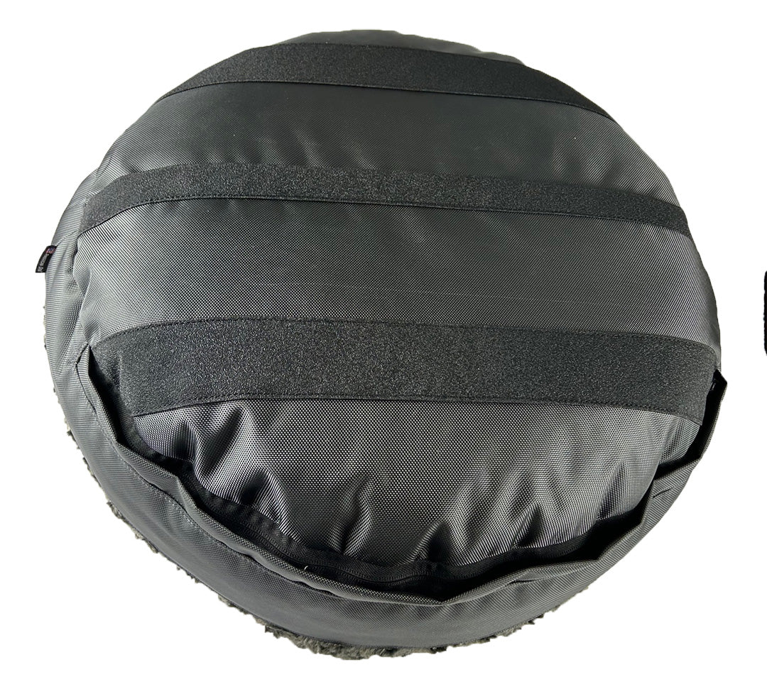 Dog Bed - Round Bolstered Furvana™ Made In USA | American Dog