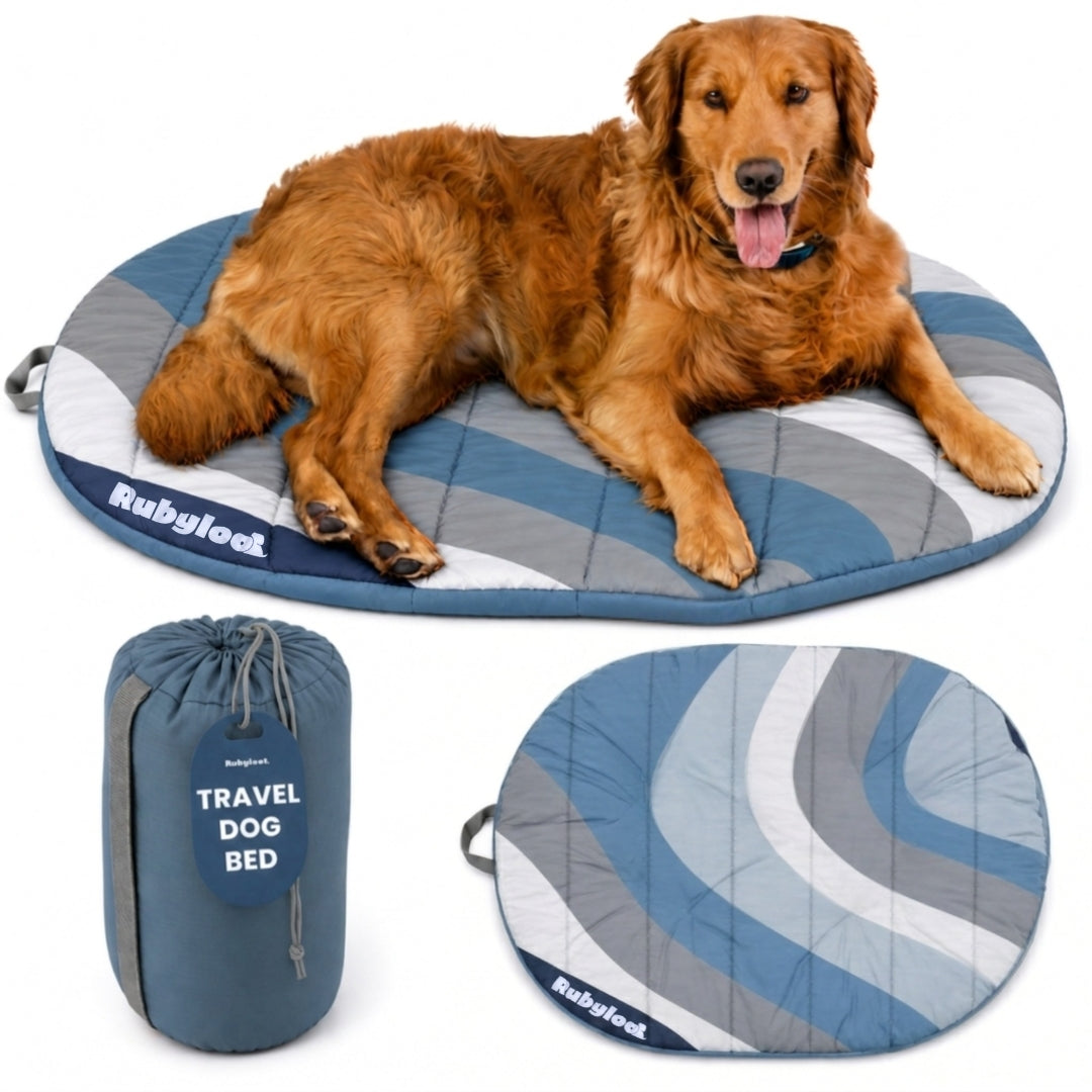 Dog Bed - Foldable for Travel, Road Trip, Camping | Rubyloo