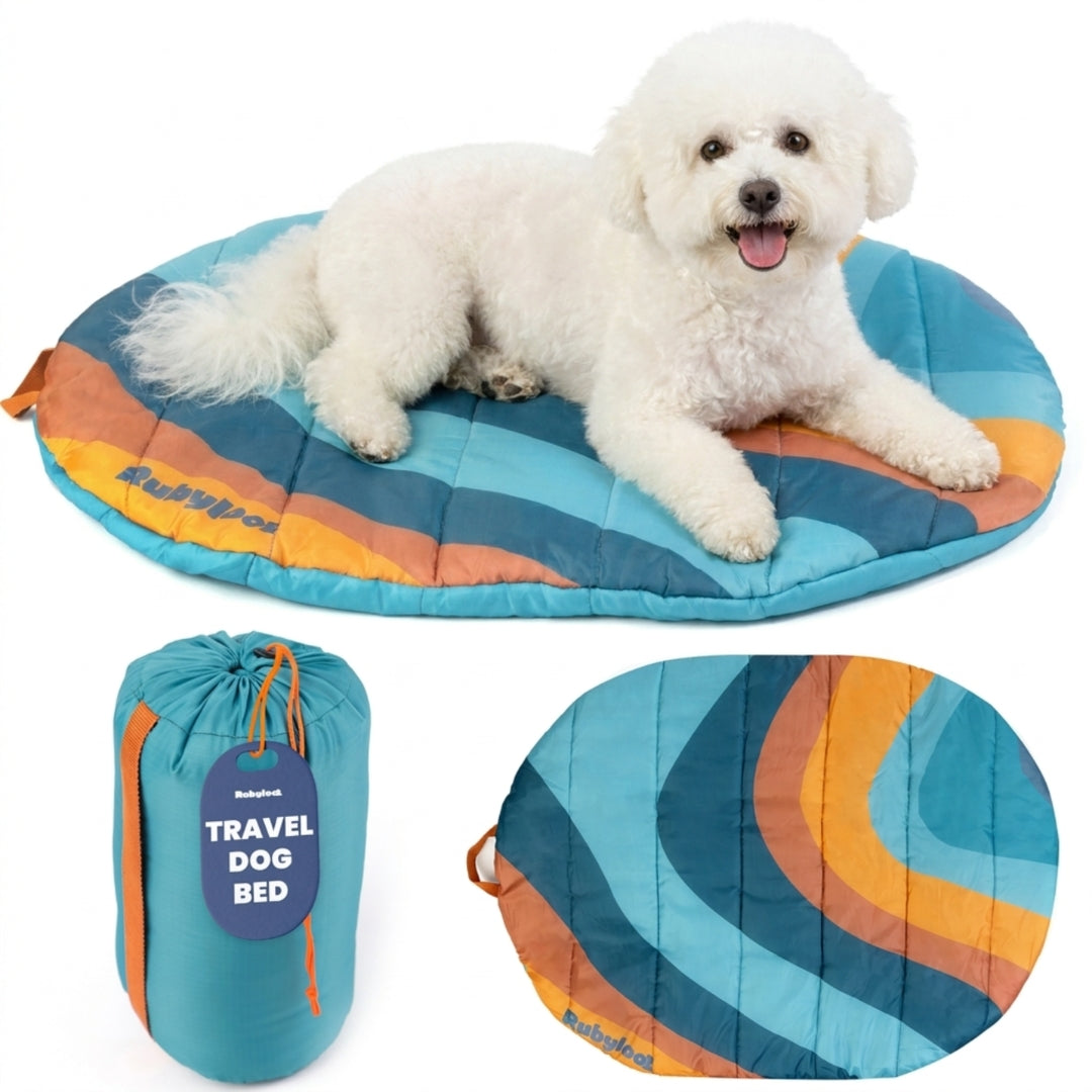 Dog Bed - Foldable for Travel, Road Trip, Camping | Rubyloo