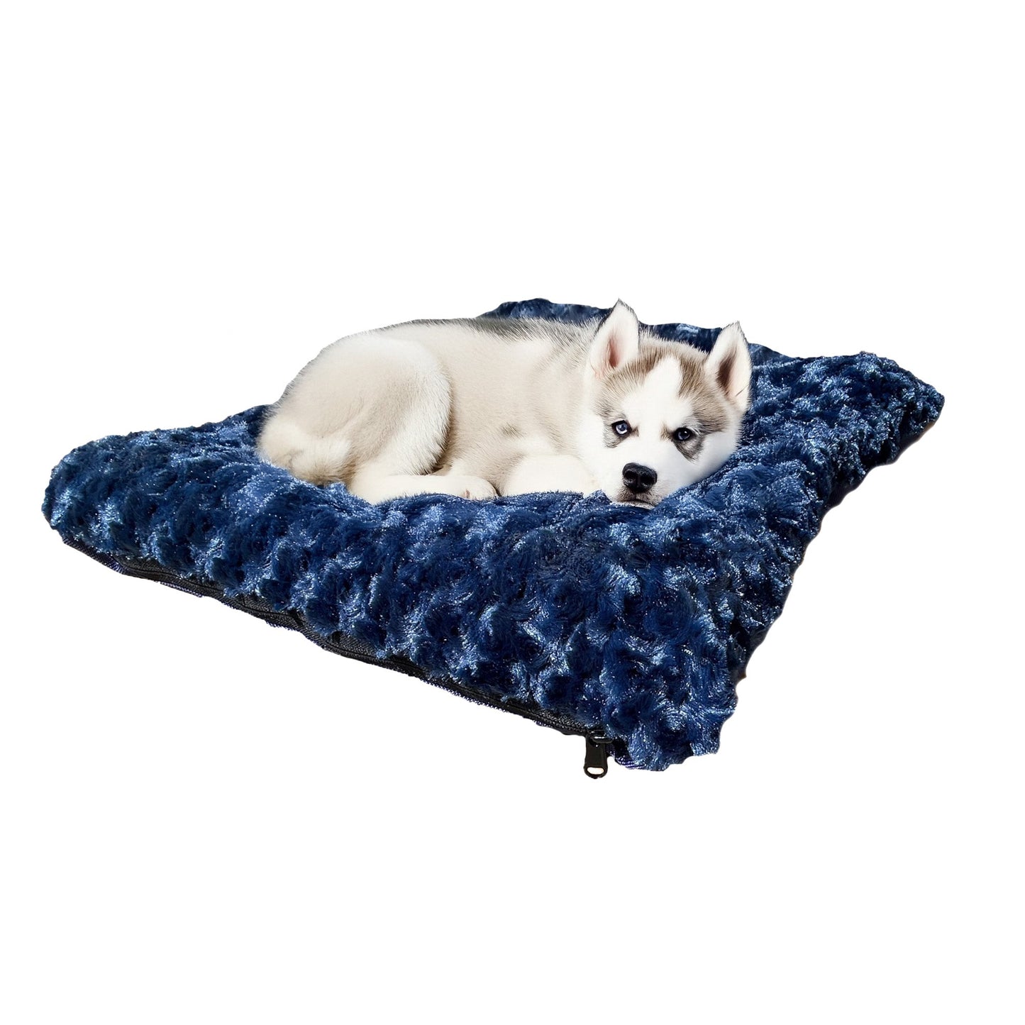 Dog Bed - Rectangle Bolstered Furvana™ 'Cloud' USA Made | American Dog