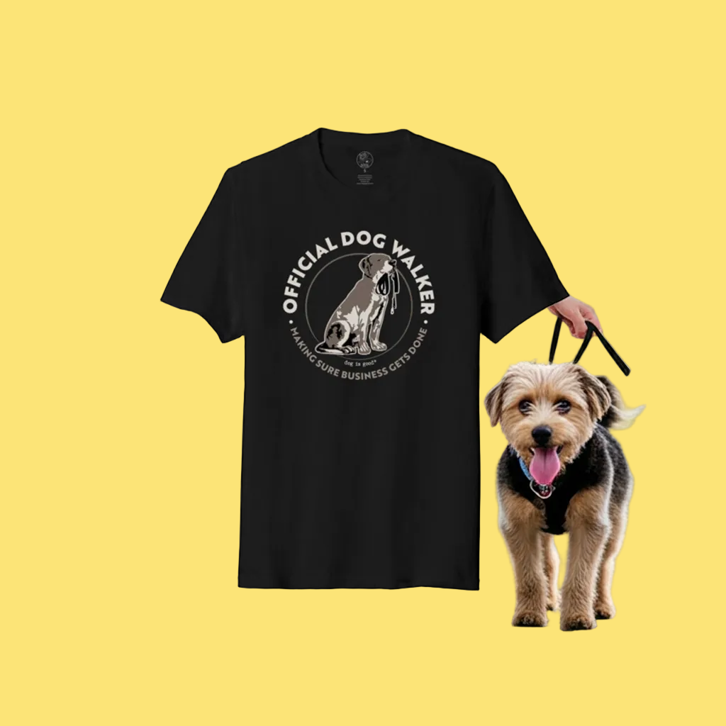 T-shirt: Official Dog Walker | Dog Is Good