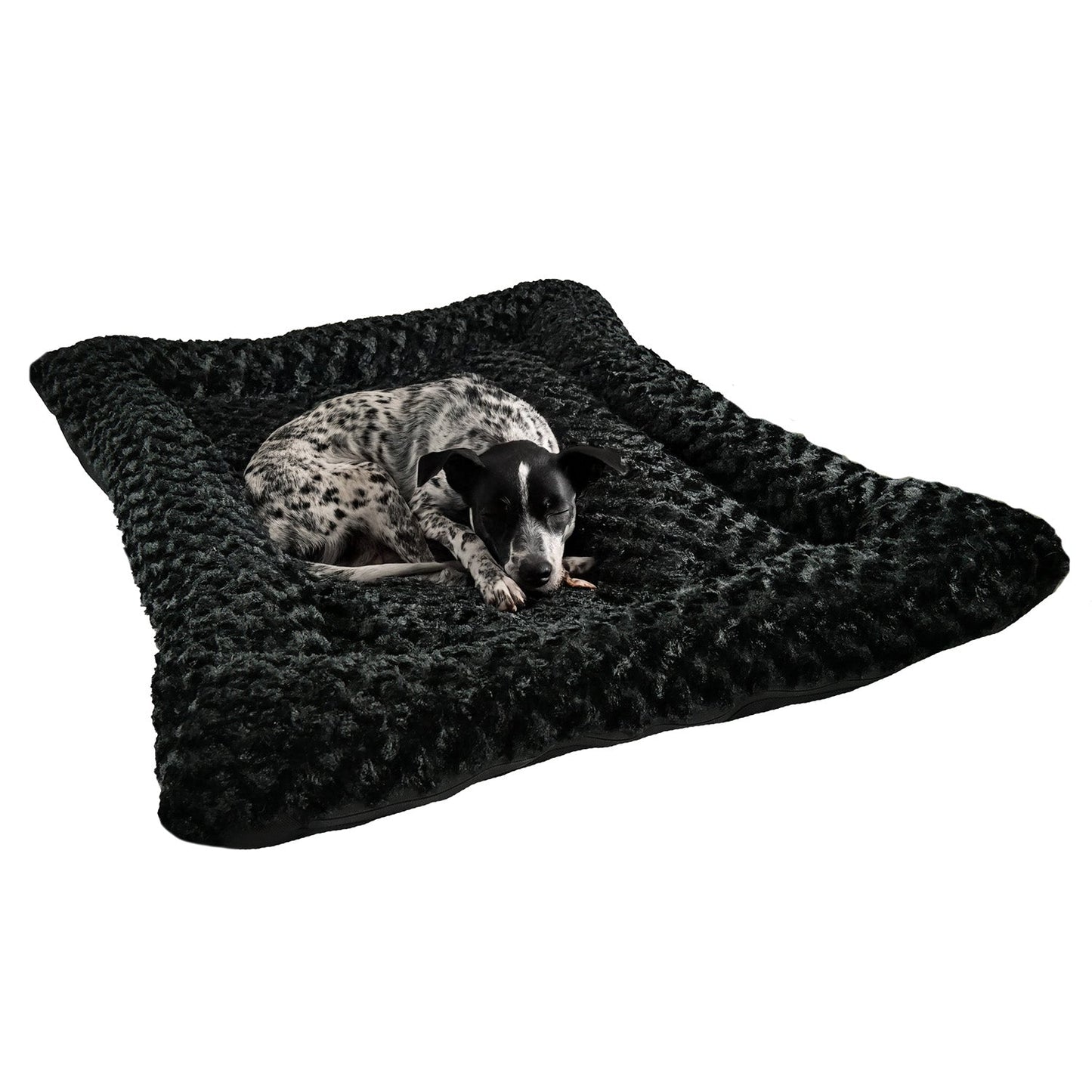 Dog Bed - Rectangle Bolstered Furvana™ 'Cloud' USA Made | American Dog